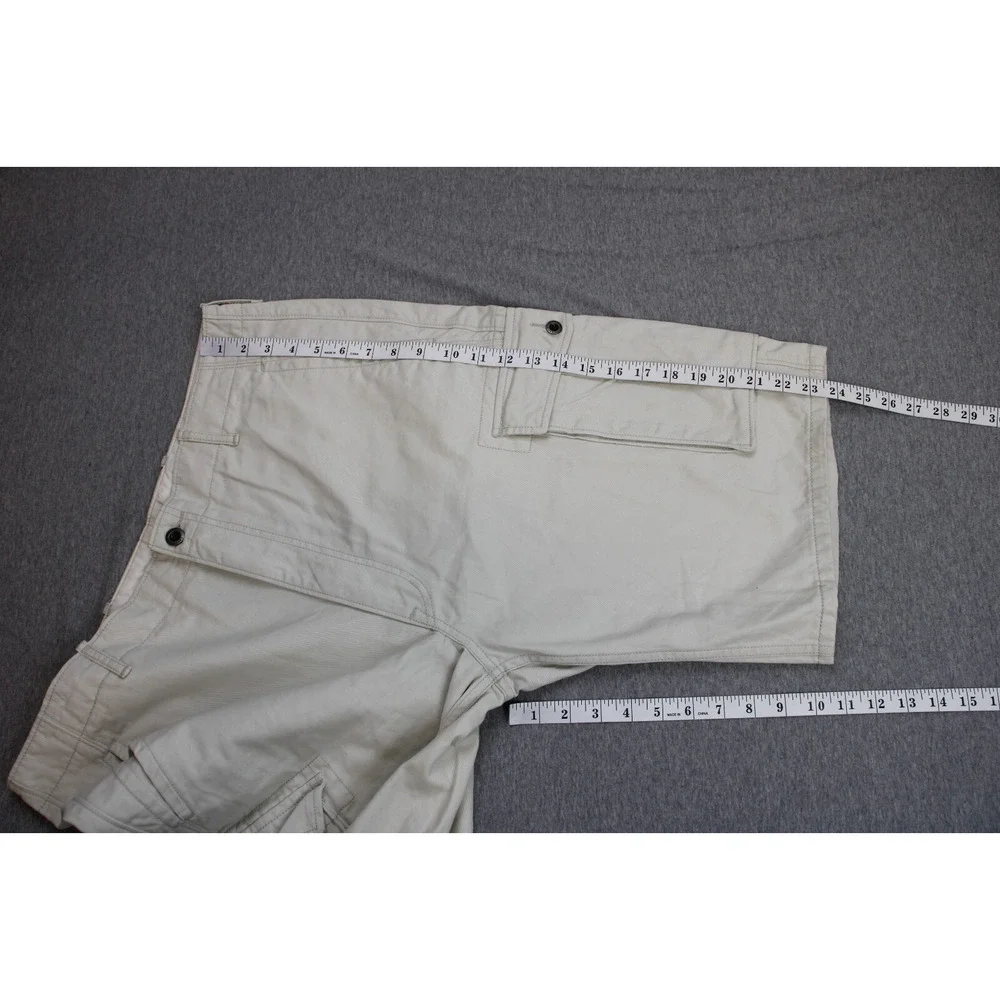 Levis Shorts Men 38 Beige 100% Cotton Cargo 11